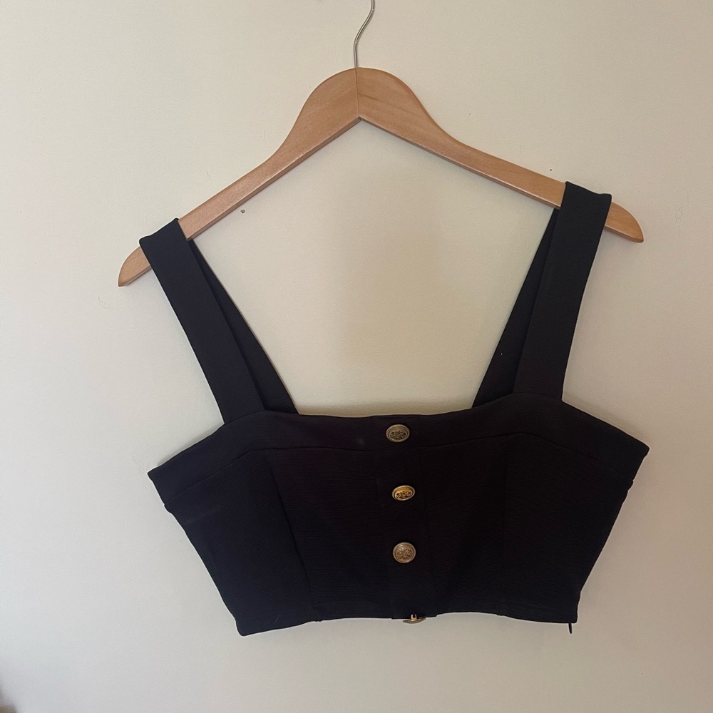 Black Button-Front co-ord set - Picture 2 of 6